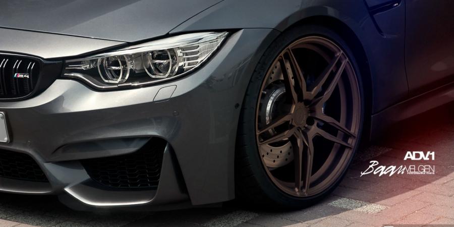  BMW M4 Coupe on Golden ADV.1 Wheels 2014 года  (фото 5 из 9)